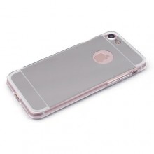 Husa Apple iPhone 8, Elegance Luxury tip oglinda Argintiu