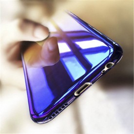 Husa Huawei P20 , Gradient Color Cameleon Albastru-Galben