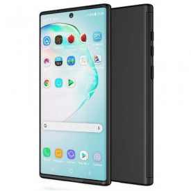 Husa Samsung Galaxy Note 10, FullBody Elegance Luxury Negru, acoperire completa 360 grade cu folie de protectie gratis