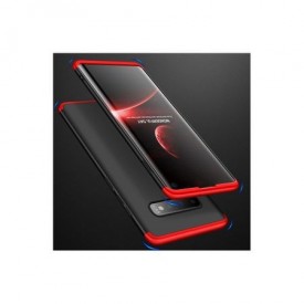 Husa Samsung Galaxy S10 Plus, Elegance Luxury, 360° 3in1 Negru-Rosu