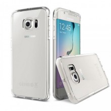Pachet husa Elegance Luxury slim pentru Samsung Galaxy S7 TPU 0.3mm Transparenta cu folie de sticla gratis