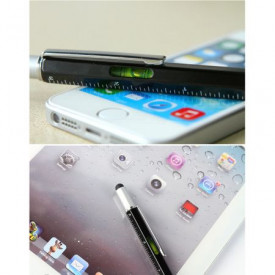Pix 6 in1 Multifunctional Rigla, 2 Surubelnite, Touchscreen Pen, Nivela cu Bula