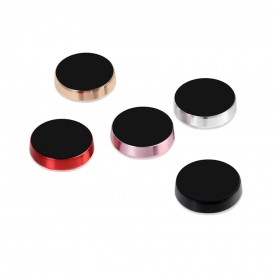 Suport auto magnetic de culoare neagra pentru telefoane mobile, prindere cu adeziv