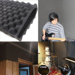 Burete acustic & izolator fonic 200x100x2cm pentru Studio, Cinema, Home Cinema, Club, Bar, Restaurant, Birouri, Locuinte, Boxe si incinte.