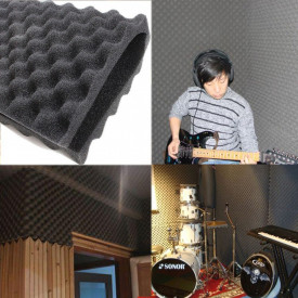 Burete acustic & izolator fonic pentru Studio / Home Cinema 100x100x5 cm