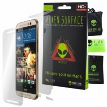 Folie Alien Surface HD, HTC One M9, protectie ecran, spate, laterale + Alien Fiber Cadou