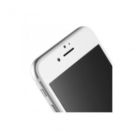 Folie de sticla 3D Apple iPhone 7/8, Elegance Luxury margini colorate White