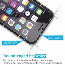 Folie de sticla case friendly Apple iPhone 7, Elegance Luxury transparenta