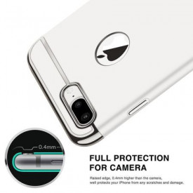 Husa Apple iPhone 6 Plus/6S Plus, Elegance Luxury 3in1 Silver