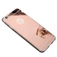 Husa Apple iPhone 7, Elegance Luxury tip oglinda Rose-Gold