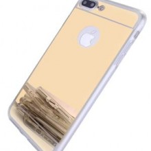 Husa Apple iPhone 8 Plus, Elegance Luxury tip oglinda Auriu
