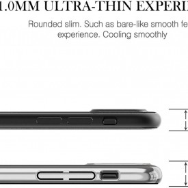 Husa Kingxbar pentru Apple iPhone X design Cristale Swarovski - Silver