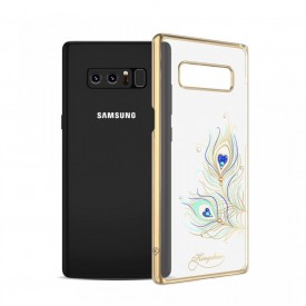 Husa Kingxbar pentru Samsung Galaxy Note 8 design Cristale Swarovski - Gold