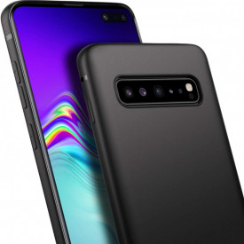 Husa Samsung Galaxy S10, slim antisoc Negru