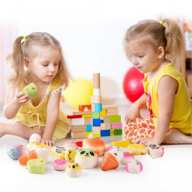 Pachet 15 piese , jucarii Squishy breloc cu revenire lenta