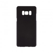 Pachet husa Elegance Luxury X-LEVEL Metalic Black pentru Samsung Galaxy S8 cu folie de protectie gratis