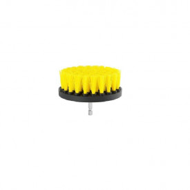 Perie rotunda mare pentru Mocheta & Uz Casnic / Profesional - Detailing Carpet Brush cu Adaptor Bormasina