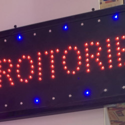 Reclama Text LED - Croitorie / animatie luminoasa dinamica NOU