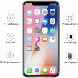 Folie de sticla case friendly Apple iPhone 11 PRO MAX transparenta