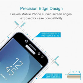 Folie de sticla Samsung Galaxy J5 2017 FULL GLUE cu margini negre Elegance Luxury
