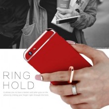 Husa Apple iPhone 6 Plus/6S Plus, Elegance Luxury 3in1 Ring Red