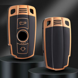 Husa de protectie premium pentru cheie auto compatibila cu BMW E60 E61 E70 E81 E87 E90 E91 E92 X1 X5 X3 1 3 5 6 Z4