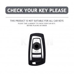 Husa de protectie premium pentru cheie auto, Elegance Luxury Cover Key, compatibila cu BMW X1, X3, X4, I3, M3, M4, M5, M6, Seria 3, 5, 6, 7