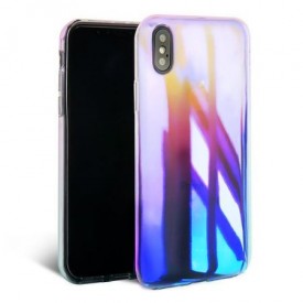 Husa Samsung Galaxy S10 Plus, Gradient Color Cameleon Albastru-Galben