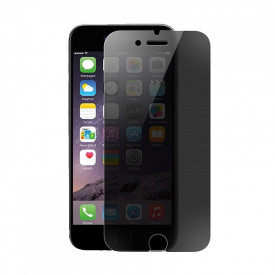 Folie de sticla Apple iPhone SE2, Privacy Glass case friendly, folie securizata duritate 9H