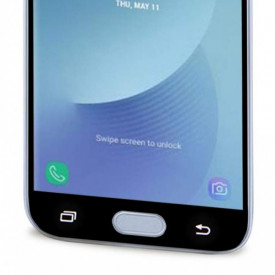 Folie de sticla Samsung Galaxy J7 2017, Elegance Luxury margini colorate Black