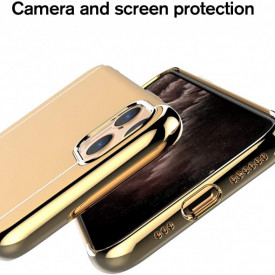 Husa Apple iPhone 11 PRO MAX, Elegance Luxury 3in1 Gold