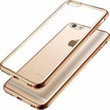 Husa Apple iPhone 7 Plus, Elegance Luxury placata Auriu (ELECTROPLATING GOLD)