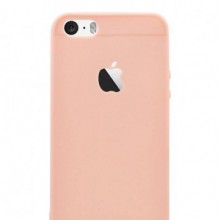 Husa Apple iPhone 8, Elegance Luxury Rose-Gold, Silicon TPU Antisoc cu decupaj logo