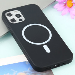 Husa Compatibila cu Apple iPhone 14 PRO MAX Perfect Fit Silicon TPU Slim Antisoc NEAGRA - cu incarcare wireless
