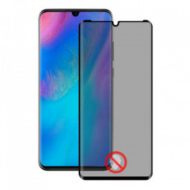 Husa Huawei P30 Magnetica cu spate din sticla securizata si folie privacy pentru ecran, Perfect Fit