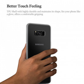 Husa Samsung Galaxy Note 8, Elegance Luxury Silicon TPU slim Transparenta