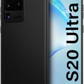 Husa Samsung Galaxy S20 Ultra, slim antisoc Negru