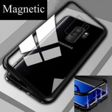 Husa Samsung Galaxy S8 PLUS , Magnetica Negru, Perfect FIt cu spate de sticla securizata premium