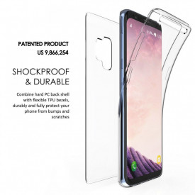 Husa Samsung Galaxy S9 Plus, FullBody ultra slim TPU , acoperire completa 360 grade