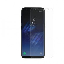 Pachet husa ELEGANCE LUXURY tip jail case de culoare neagra pentru Samsung Galaxy S8 cu folie de protectie gratis