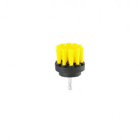 Perie rotunda mica pentru Mocheta & Uz Casnic / Profesional - Detailing Carpet Brush cu Adaptor Bormasina