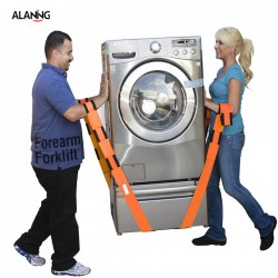 Set 2 curele pentru ridicat si transportat mobilier, cu lungime reglabila, rezistenta 1000kg,