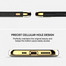 Husa Apple iPhone 11, Elegance Luxury 3in1 Black