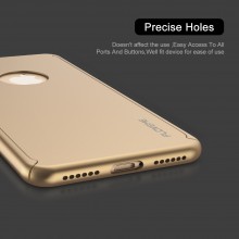 Husa Apple iPhone 6/6S, FullBody Elegance Luxury Gold, acoperire completa 360 grade cu folie de sticla gratis