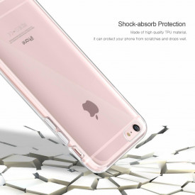 Husa Apple iPhone 6/6S, FullBody ultra slim TPU , acoperire completa 360 grade