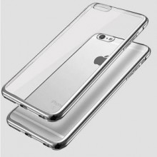 Husa Apple iPhone 7, Elegance Luxury placata argintiu (ELECTROPLATING SILVER)