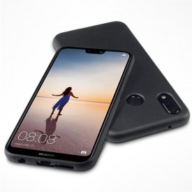Husa pentru Huawei P20 Lite, Perfect Fit , Silicon TPU Negru