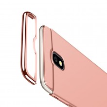 Husa Samsung Galaxy J7 2017, Elegance Luxury 3in1 Rose-Gold