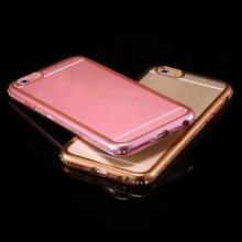 Husa Samsung Galaxy S8 Plus, Elegance Luxury electroplacata cu diamante Auriu