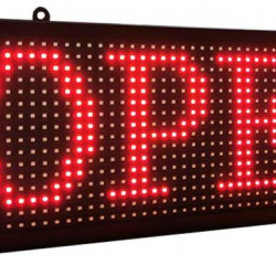 panou LED exterior afișaj digital reclamă luminoasă LED personalizabil intensitate de mare putere rama de aluminiu panou de afișaj electronic LED publicitate permanentă consum redus de energie vizibilitate mare instalare simplă și practică aplicație inclu